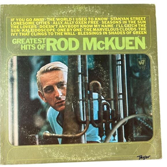 GREATEST HITS OF ROD MCKUEN GREATEST HITS LP VINYL ALBUM FOLK POETRY - Picture 2 of 6
